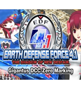 EARTH DEFENSE FORCE 4.1 - Gigantus DCC-Zero Marking DLC Steam Key GLOBAL